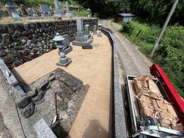加古川市　Ｍ様　墓地改修工事