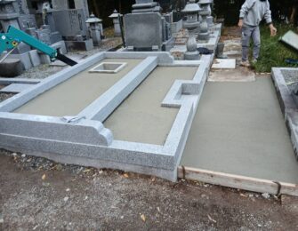 ベースコンクリート打設